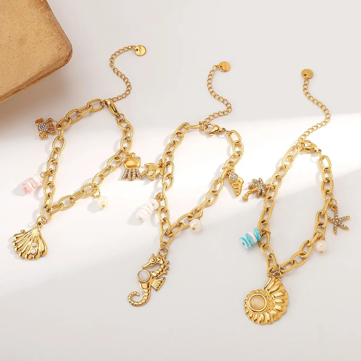 OSHO™ Gold Charm Bracelet