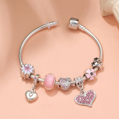 OSHO™ Pink Charm Bracelet