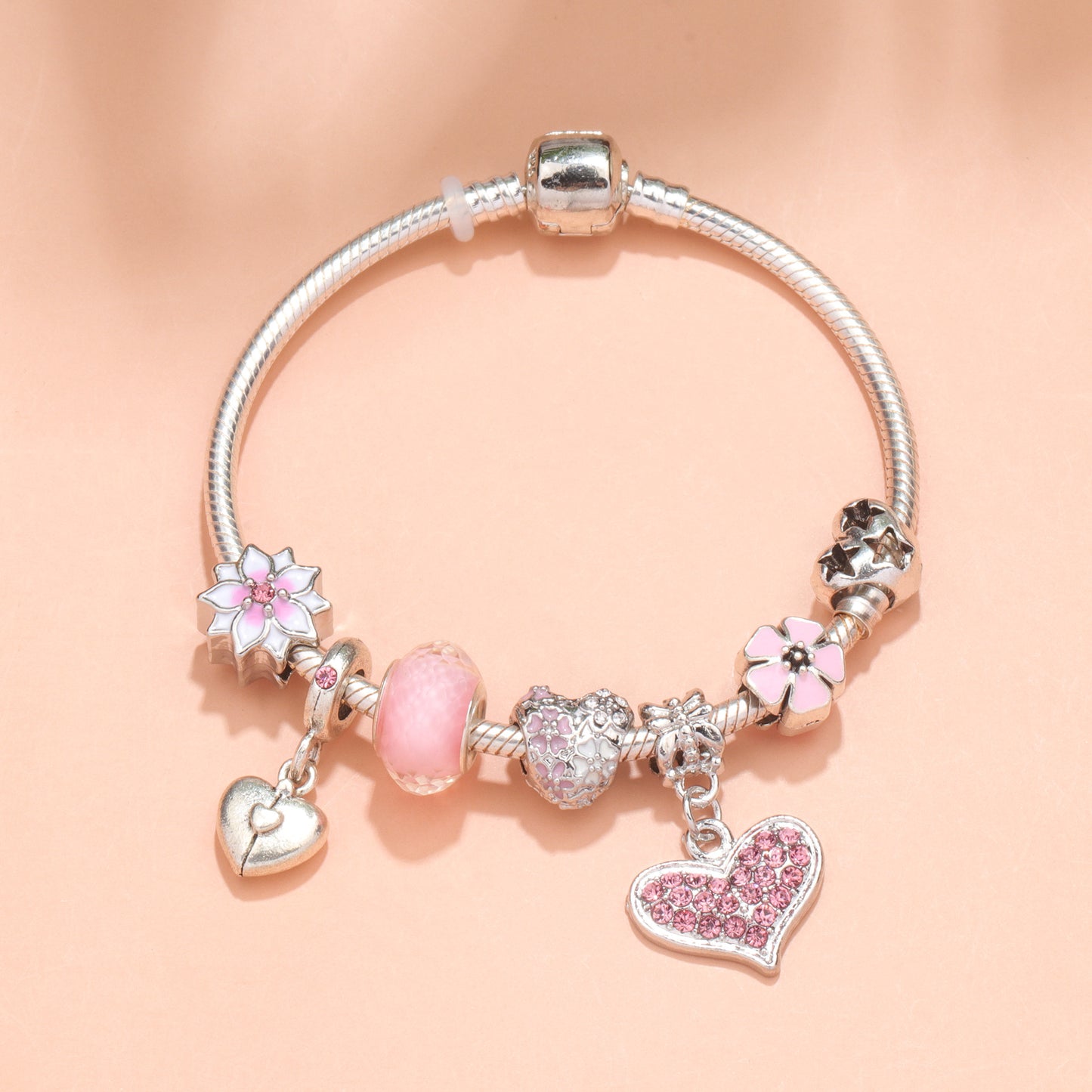 OSHO™ Pink Charm Bracelet