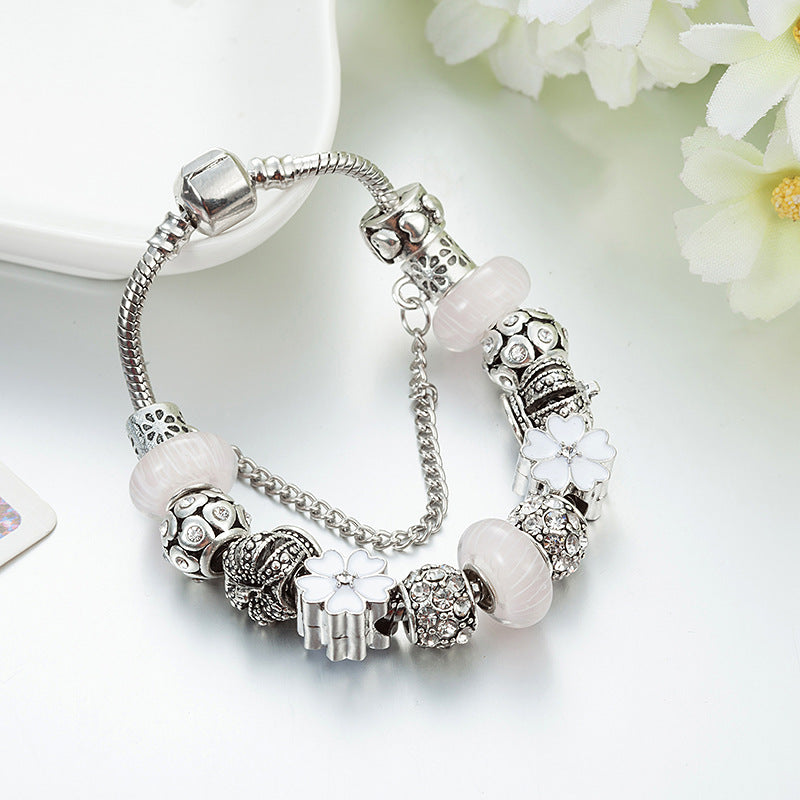 OSHO™ Silver Charm Bracelet