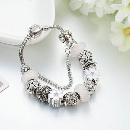 OSHO™ Silver Charm Bracelet