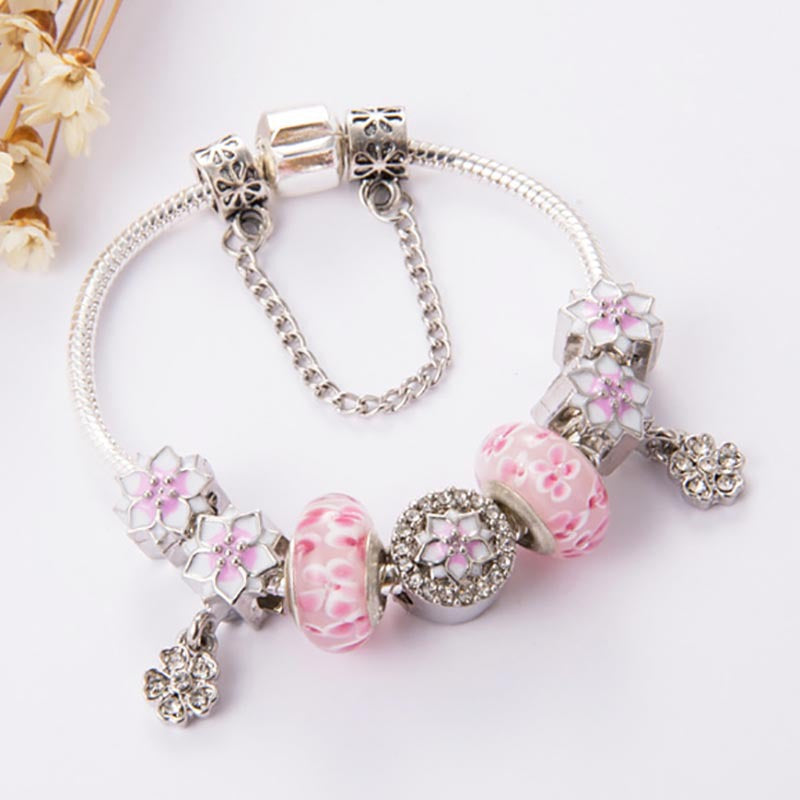 OSHO™ Pink Charm Bracelet