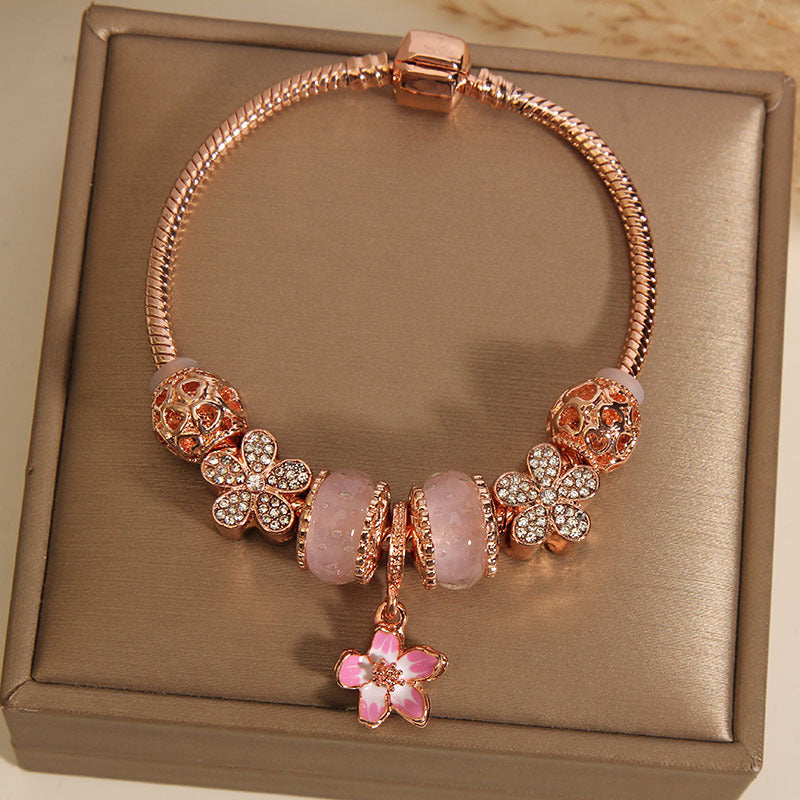 OSHO™ Pink Charm Bracelet