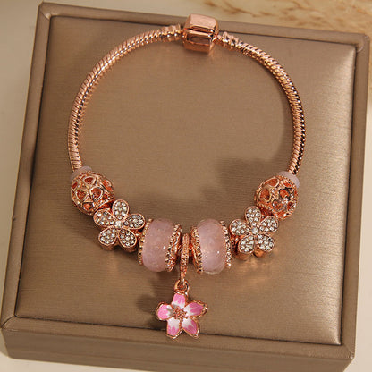 OSHO™ Pink Charm Bracelet