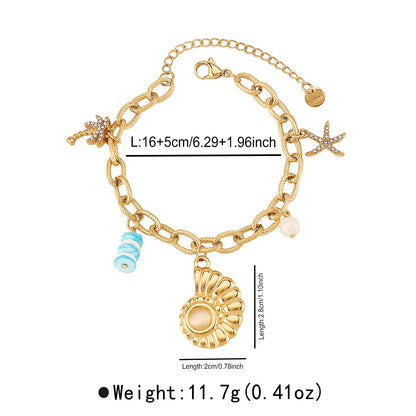 OSHO™ Gold Charm Bracelet