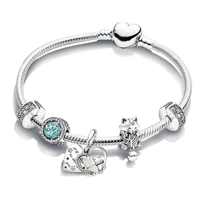 OSHO™ Silver Charm Bracelet