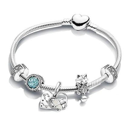 OSHO™ Silver Charm Bracelet