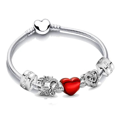 OSHO™ Silver Charm Bracelet
