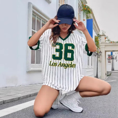 Women's T-shirt with 3D printed digital printing