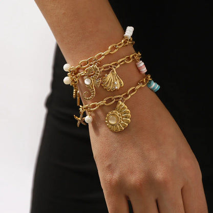OSHO™ Gold Charm Bracelet